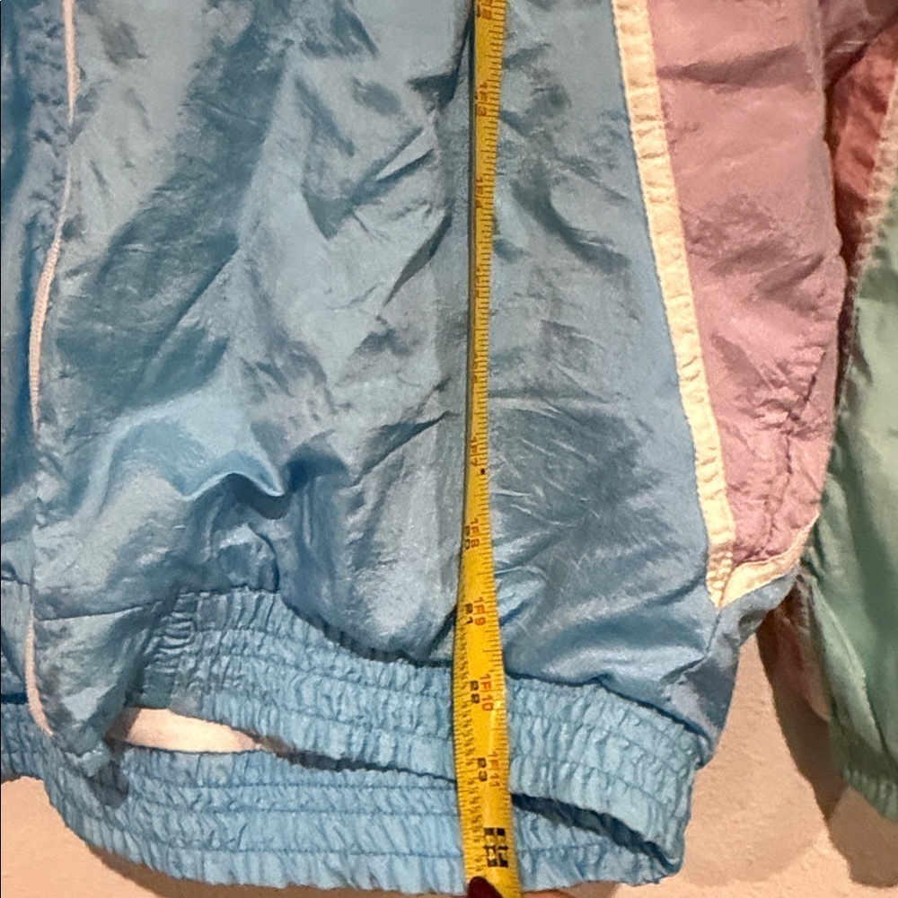 Retro Pastel Multicolor Utility Jacket - Picture 4 of 6